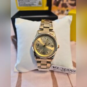 Invicta Gold Stainless Steel Watch